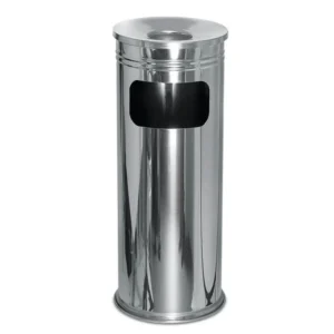 Chrome Column Ashtray