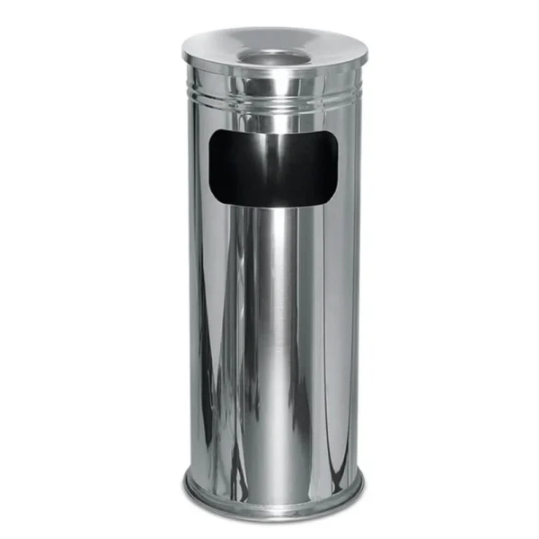 Chrome Column Ashtray