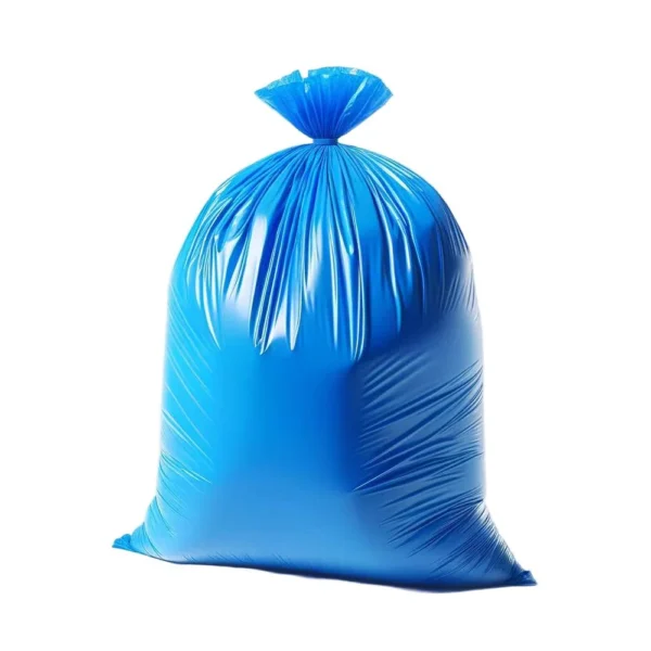 Blue Garbage Bag
