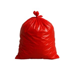 Red Garbage Bag