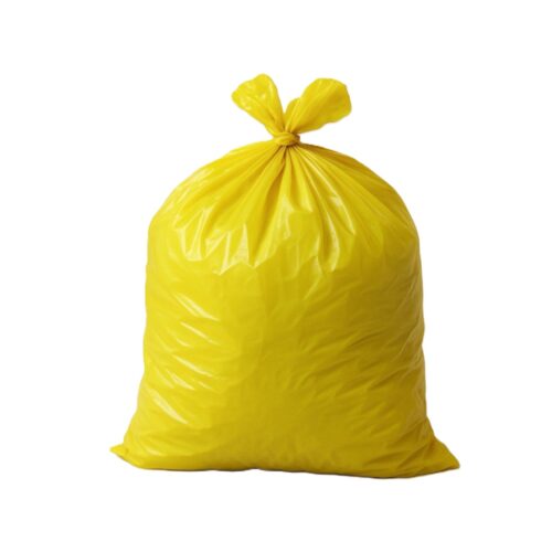 Yellow Garbage Bag